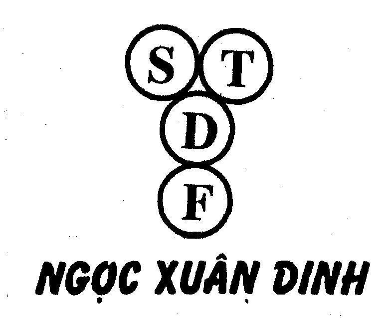 Mẫu nhãn hiệu S T D F NGọC XUÂN DINH