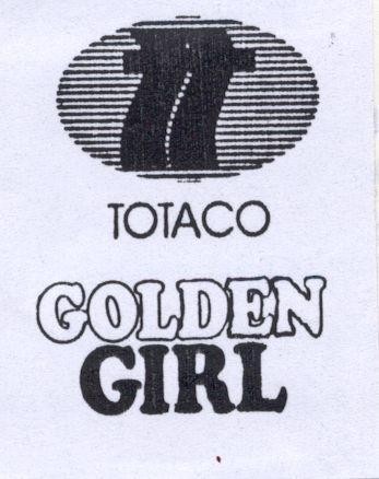 Mẫu nhãn hiệu TOTACO GOLDEN GIRL TT
