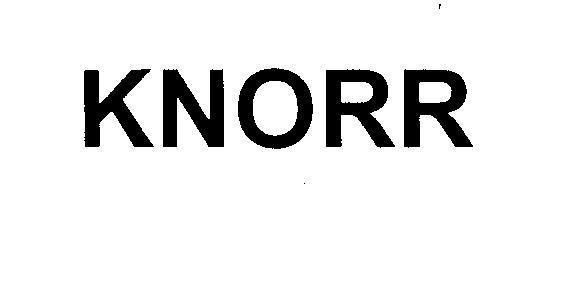 Mẫu nhãn hiệu KNORR