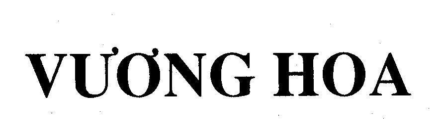 Mẫu nhãn hiệu Vương Hoa