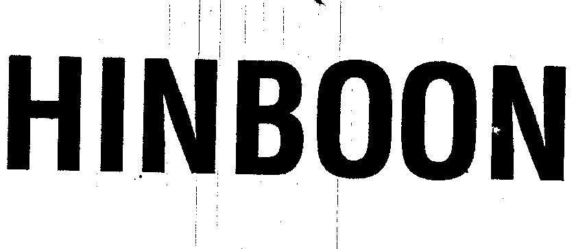 Mẫu nhãn hiệu HINBOON