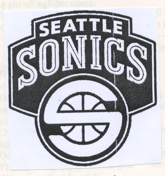 Mẫu nhãn hiệu SEATLE SONIC