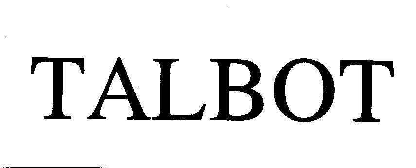 Mẫu nhãn hiệu TALBOT