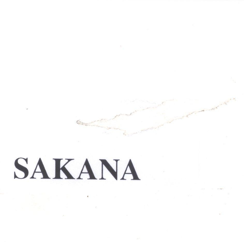 Mẫu nhãn hiệu SAKANA