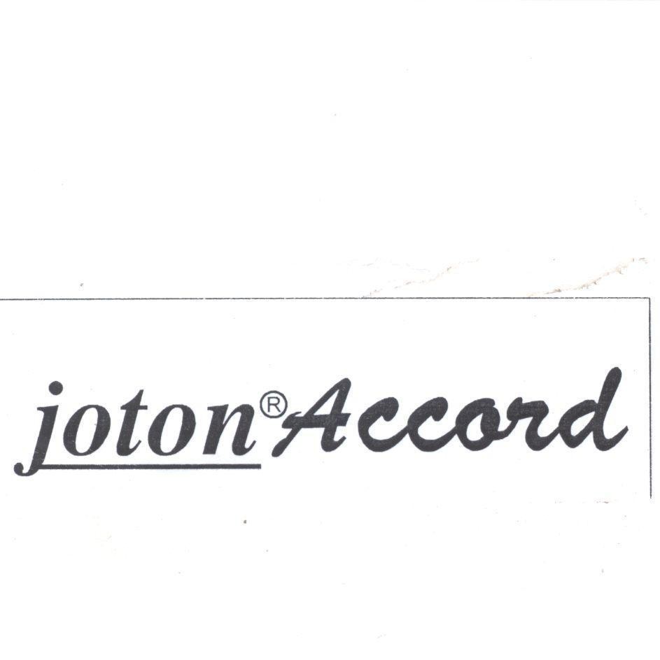 Mẫu nhãn hiệu JOTON ACCORD