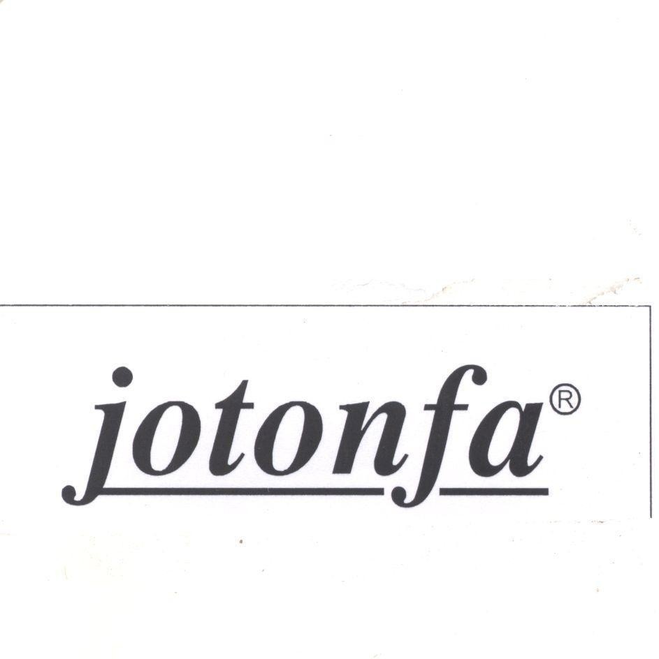 Mẫu nhãn hiệu JOTONFA