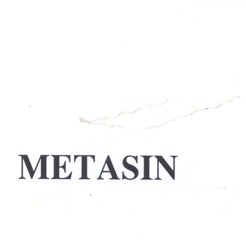 Mẫu nhãn hiệu METASIN