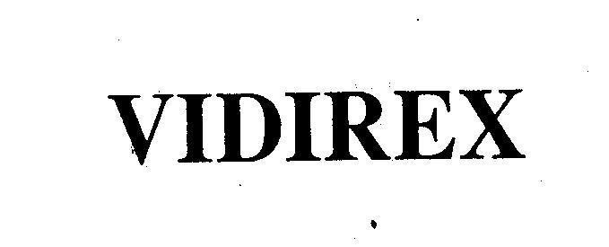 Mẫu nhãn hiệu VIDIREX