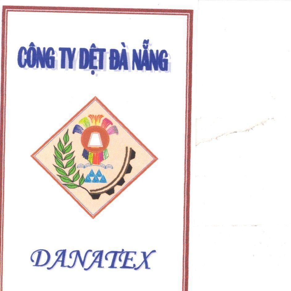 Mẫu nhãn hiệu CôNG TY DệT Đà NẵNG DANATEX