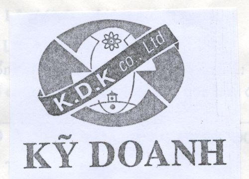 Mẫu nhãn hiệu K.D.K Co.,LTD Kỹ DOANH