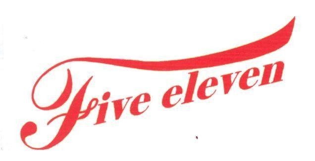 Mẫu nhãn hiệu FIVE ELEVEN