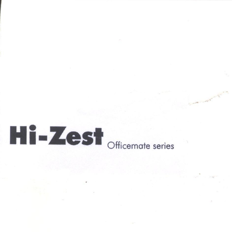 Mẫu nhãn hiệu HI-ZEST OFFICEMATE SERIES