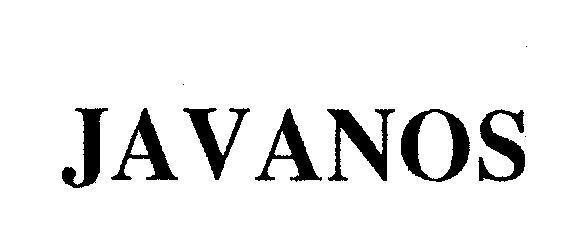 Mẫu nhãn hiệu JAVANOS