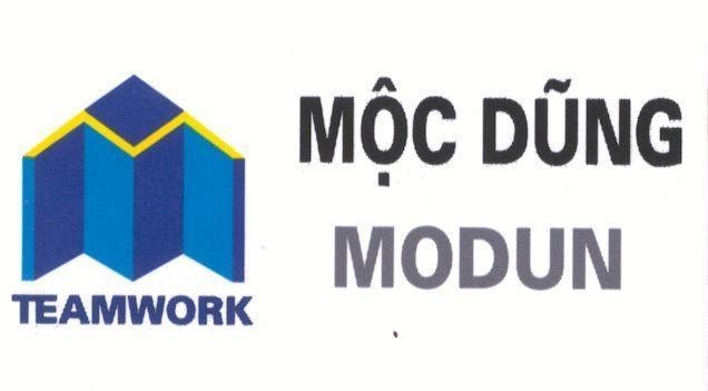 Mẫu nhãn hiệu Mộc Dũng MO DUN TEAMWORK