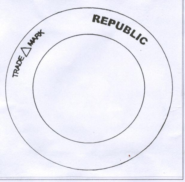 Mẫu nhãn hiệu REPUBLIC TRADE MARK
