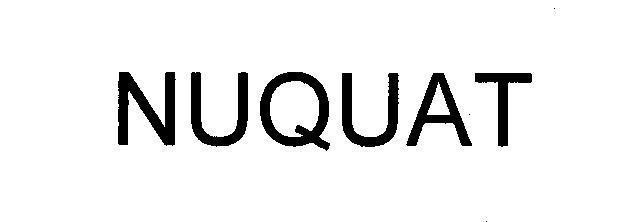 Mẫu nhãn hiệu NUQUAT