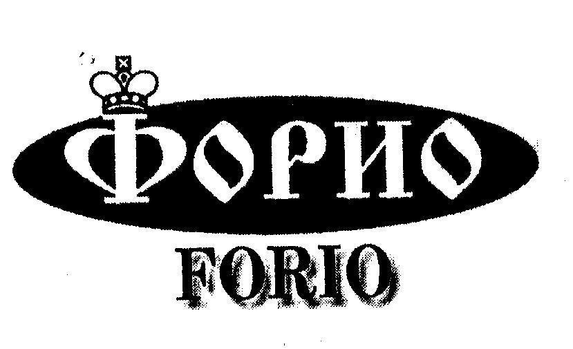 Mẫu nhãn hiệu FORIO