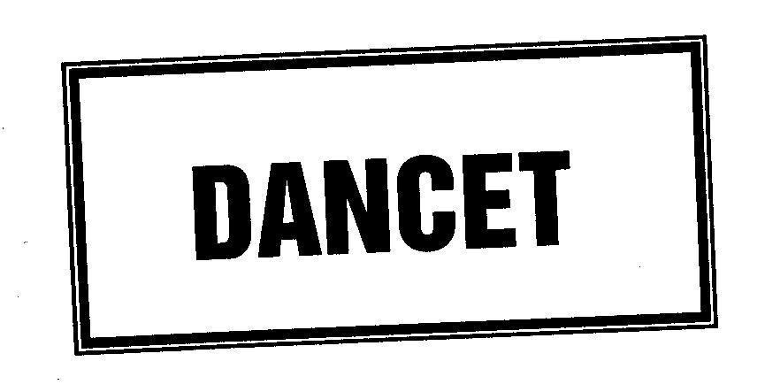 Mẫu nhãn hiệu DANCET