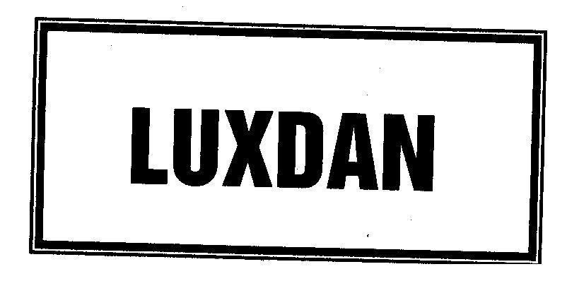Mẫu nhãn hiệu LUXDAN