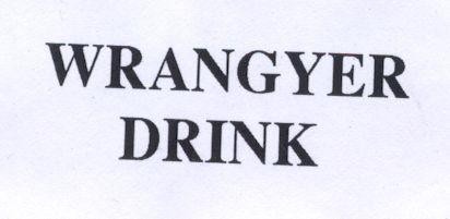 Mẫu nhãn hiệu WRANGYER DRINK