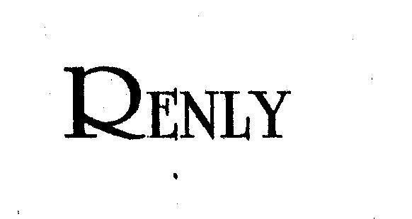 Mẫu nhãn hiệu RENLY