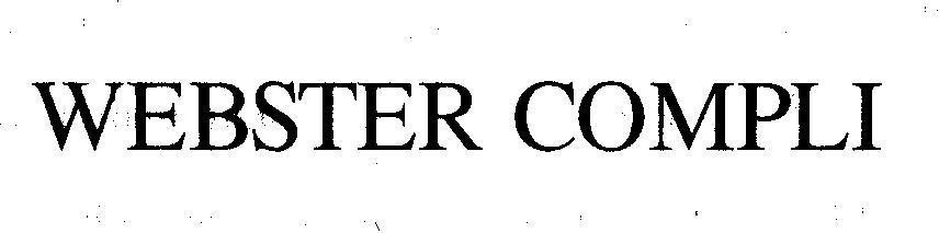Mẫu nhãn hiệu WEBSTER COMPLI