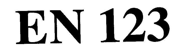Mẫu nhãn hiệu EN 123