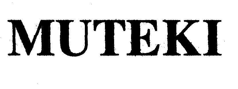 Mẫu nhãn hiệu MUTEKI