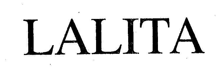 Mẫu nhãn hiệu LALITA