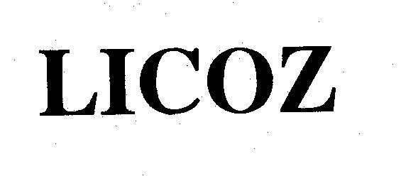 Mẫu nhãn hiệu LICOZ