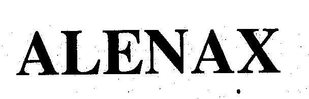 Mẫu nhãn hiệu ALENAX