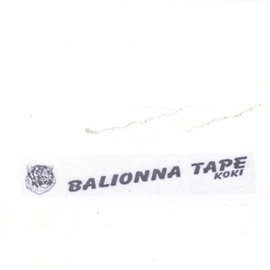 Mẫu nhãn hiệu BALIONNA TAPE KOKI