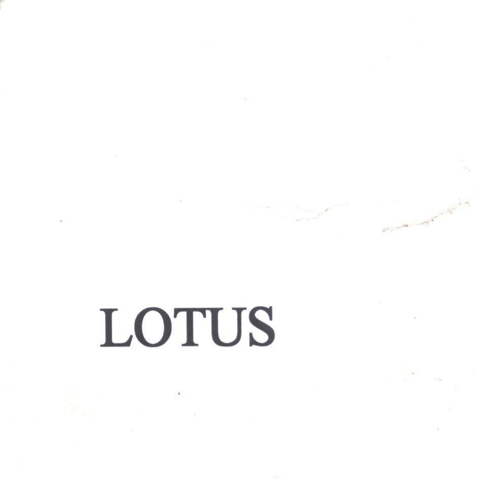Mẫu nhãn hiệu LOTUS