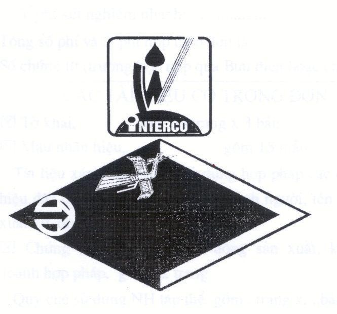 Mẫu nhãn hiệu INTERCO