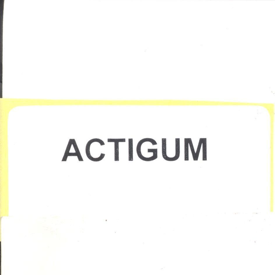 Mẫu nhãn hiệu ACTIGUM