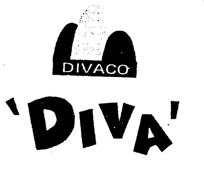 Mẫu nhãn hiệu DIVACO DIVA