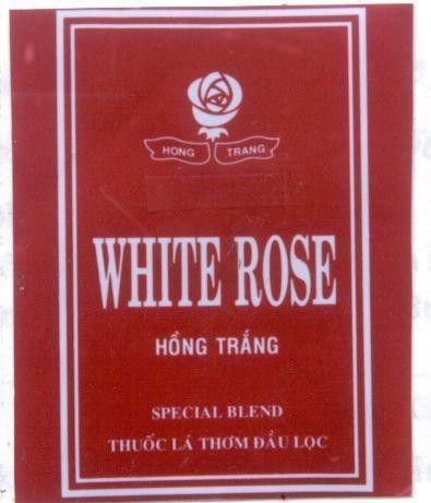 Mẫu nhãn hiệu WHITE ROSE Hồng Trắng SPECIAL BLEND Thuốc lá thơm đầu lọc