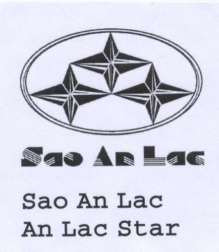Mẫu nhãn hiệu SAO AN LAC AN LAC STAR