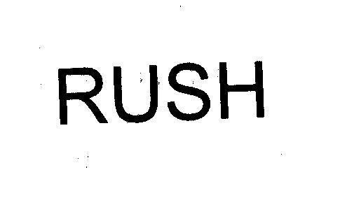 Mẫu nhãn hiệu RUSH