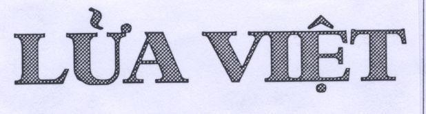 Mẫu nhãn hiệu Lửa Việt