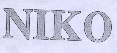 Mẫu nhãn hiệu NIKO.