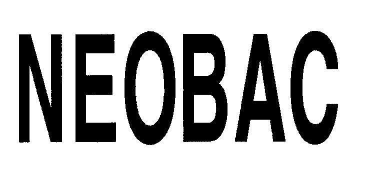 Mẫu nhãn hiệu NEOBAC
