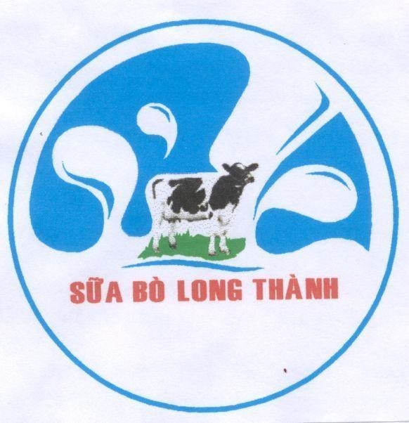 Mẫu nhãn hiệu Sữa Bò Long Thành