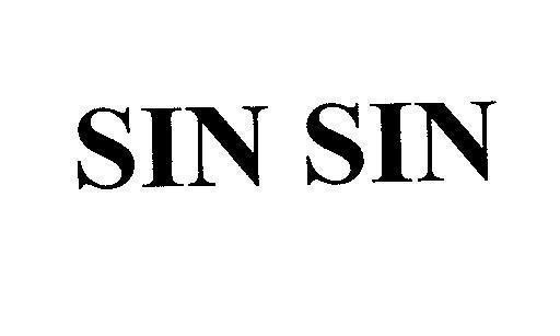 Mẫu nhãn hiệu SIN SIN