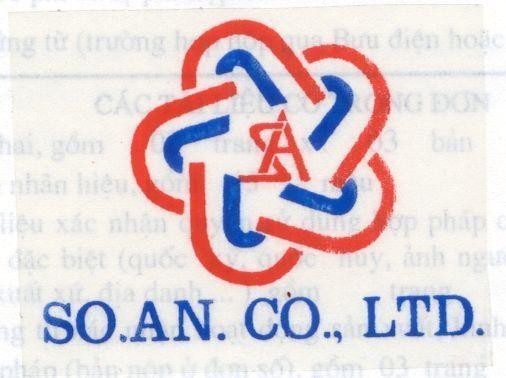 Mẫu nhãn hiệu SO.AN.CO.,LTD