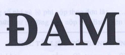 Mẫu nhãn hiệu ĐAM