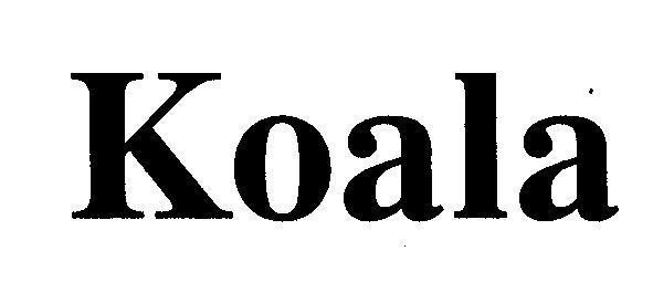 Mẫu nhãn hiệu KOALA