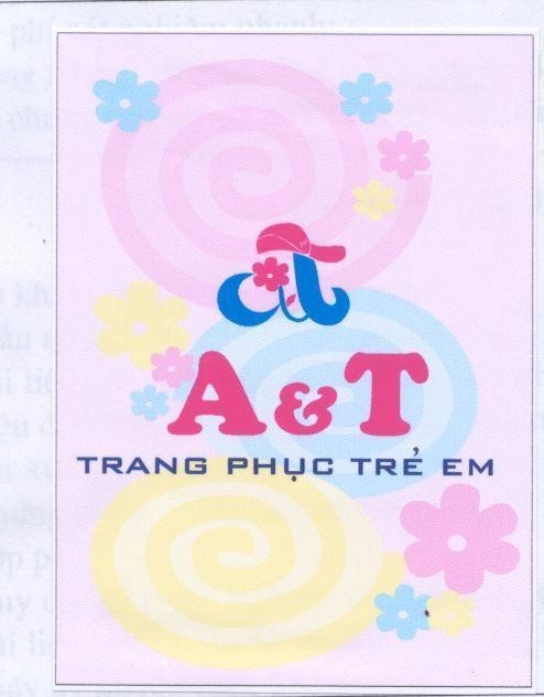 Mẫu nhãn hiệu A & T Trang Phục Trẻ Em