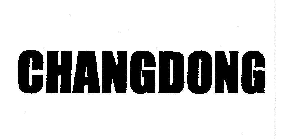 Mẫu nhãn hiệu CHANGDONG