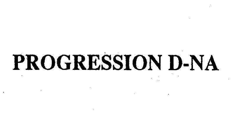 Mẫu nhãn hiệu PROGRESSION D-NA